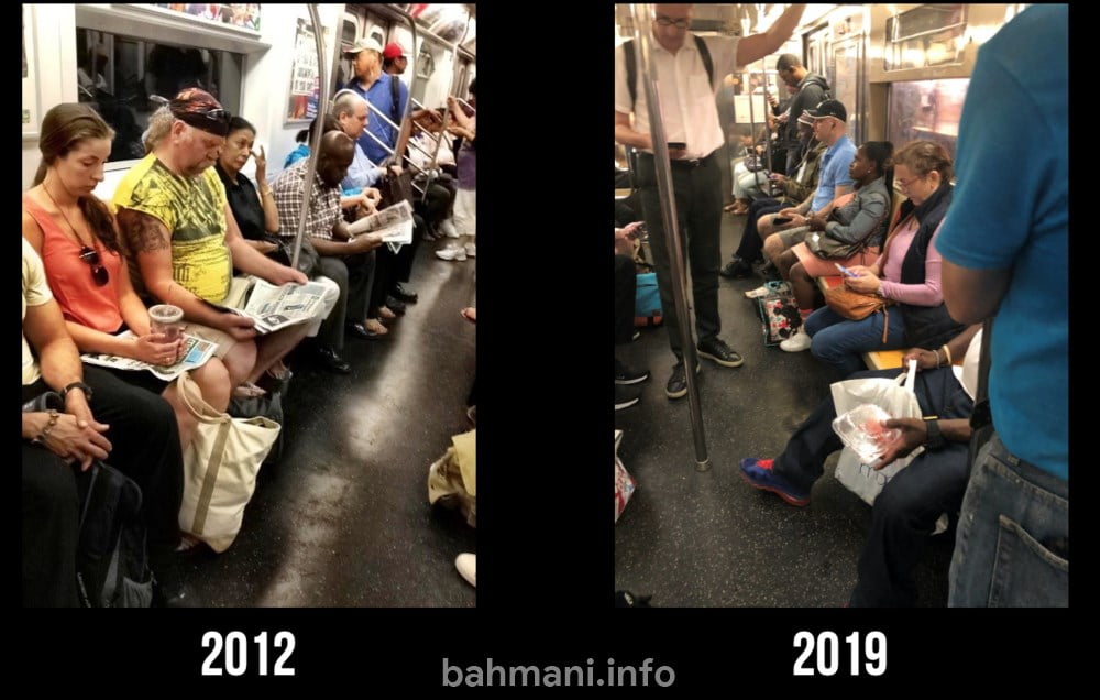 تغییر عادات و رفتار مردم در عصر دیجیتال