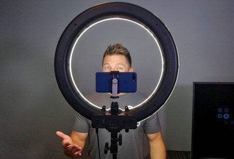 نور ولاگری رینگ لایت