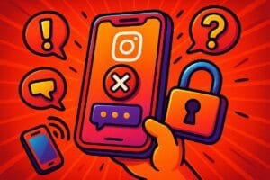 مشکل لینک ریست پسورد ایسنتاگرام و بازیابی رمز عبور اینستاگرام از طریق پیامک
