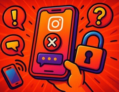 مشکل لینک ریست پسورد ایسنتاگرام و بازیابی رمز عبور اینستاگرام از طریق پیامک